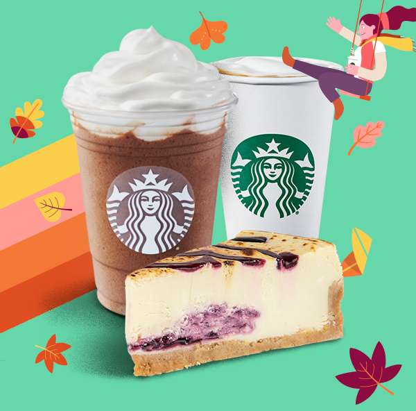 Starbucks Rewards - Estrellas dobles al comprar dos productos participantes