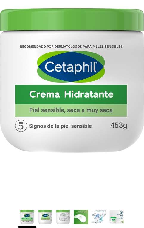 Amazon CETAPHIL Crema Hidratante 1 pz 453 g