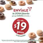 Krispy Kreme: Todas las Donas en $19 c/u