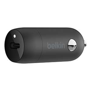 MacStore: Cargador de Auto Belkin USB-C PD de 20W - Negro