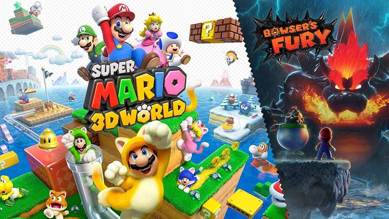 Amazon USA: Super Mario 3D World + Bowser's Fury - Nintendo Switch [código digital]