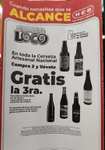 HEB: Cerveza Artesanal Nacional al 3x2
