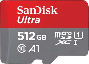 Amazon: Micro SD SanDisk Ultra 512GB A1