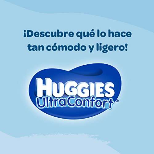 Amazon: Pañales Huggies Ultra Confort Etapa 3 Niña 180pz | Planea y Ahorra, envío gratis con Prime