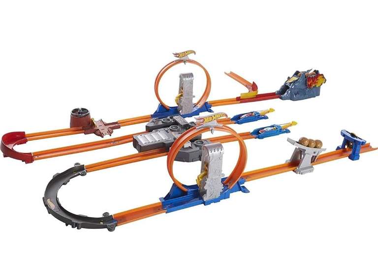 Amazon: Hot Wheels Track Builder Total Turbo Takeover Track Set