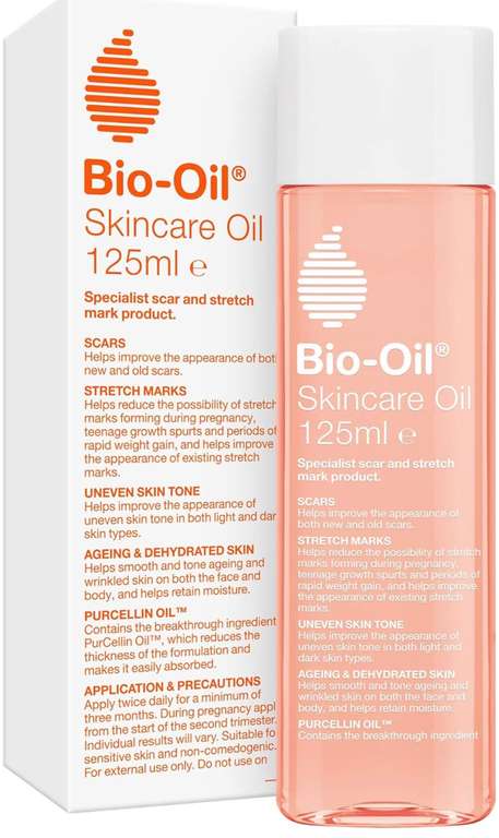 Amazon: Bio-Oil, Aceite Corporal, Disminuye Cicatrices y Estrías, Skincare Oíl, 125 ml