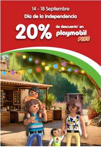 Playmobil Plus -20% menos por día de la independencia