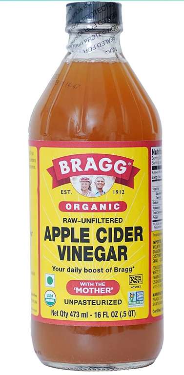 Amazon: Bragg - Vinagre de Manzana Orgánico 473ml | envío gratis con Prime