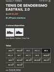 Adidas: Tenis de Senderismo Eastrail 2.0 NEGRO