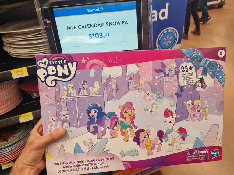 Walmart: My Little Pony (Calendario de Adviento) y otras cositas
