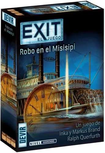 MercadoLibre: Exit! Robo En El Misisipi Juego De Mesa