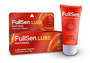 Amazon: Lubricante FullSen Lube Natural, Lubricante base agua Intimo de 55gr.