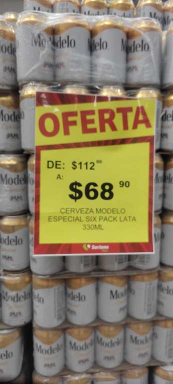 Soriana: Cerveza modelo especial