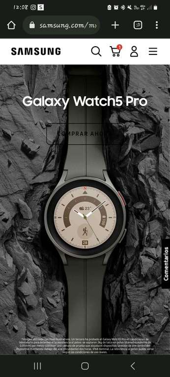 Samsung Store: Galaxy watch 5 pro