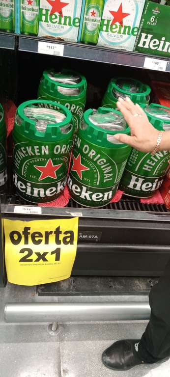 Soriana Hiper: 2X1 En Cerveza de Barril Heineken 5 litros y Chorizo De soya Chata