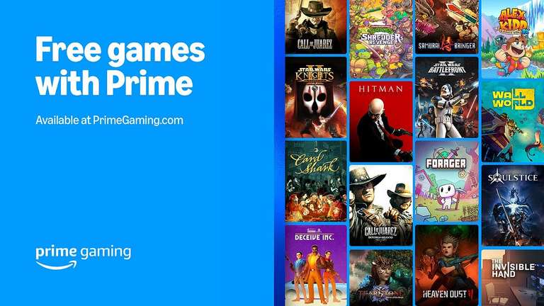 Prime Gaming: Juegos GRATIS por Prime Day