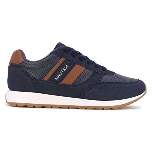 amazon: Nautica Zapatillas de deporte para hombre, estilo casual, con  cordones, para caminar, Oxford (talla 7 \u0026 7.5) - promodescuentos.com