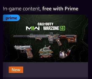 Amazon Prime Gaming: Call of Duty: Warzone 2.0 and Modern Warfare 2