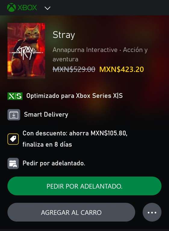Xbox: Stray