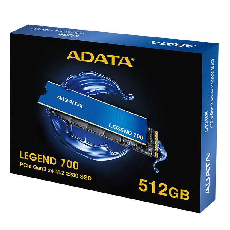 Cyberpuerka: SSD Adata Legend 700 NVMe, 512GB, PCI Express 3.0, M.2