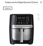 Walmart - Freidora de Aire Digital Gourmia 7.5 Litros | $799 con WMHOLA en 1a compra