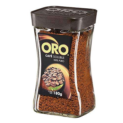 Amazon: Café Oro ORO SOLUBLE 180gr., Café, 180 gramos