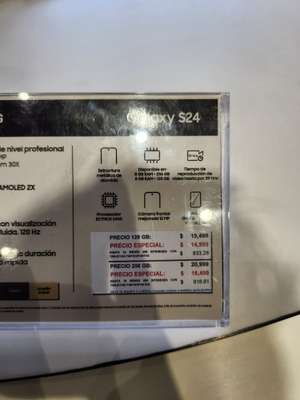 Samsung Store físico: Celular Galaxy S24 256 GB