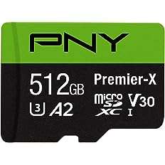 Amazon: PNY 512GB MicroSD - U3 V30