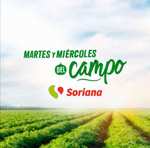 Soriana: Martes y Miércoles del Campo 2 y 3 Mayo: Jitomate Saladet $15.80 kg • Limón con Semilla $32.80 kg