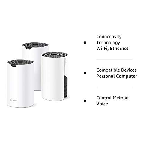 Amazon: TP-Link Deco Sistema WiFi de malla, funciona con Alexa(Deco S4 3-Pack) (Reacondicionado)