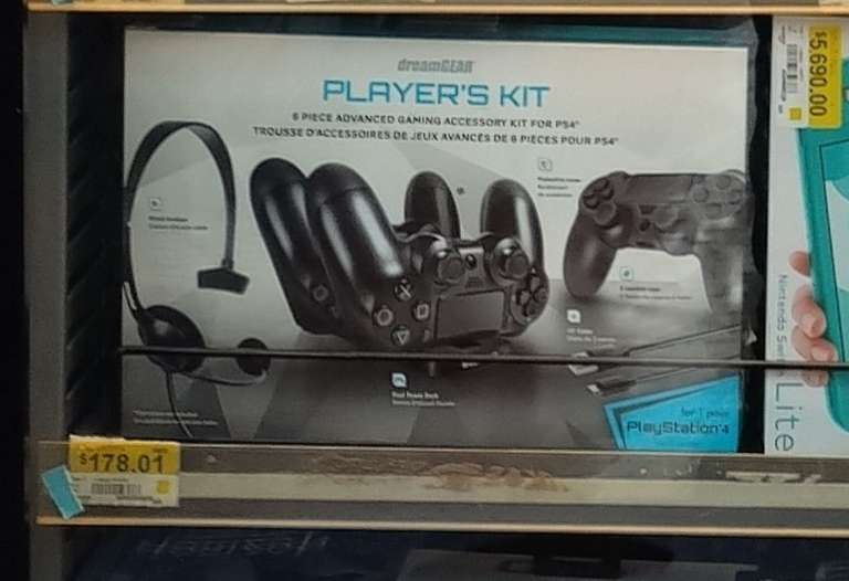 Walmart: Accesorios para play station 4 dreamgear