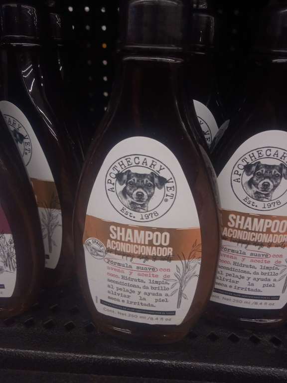Walmart - shampoo acondicionador para perro Apothecary Vet