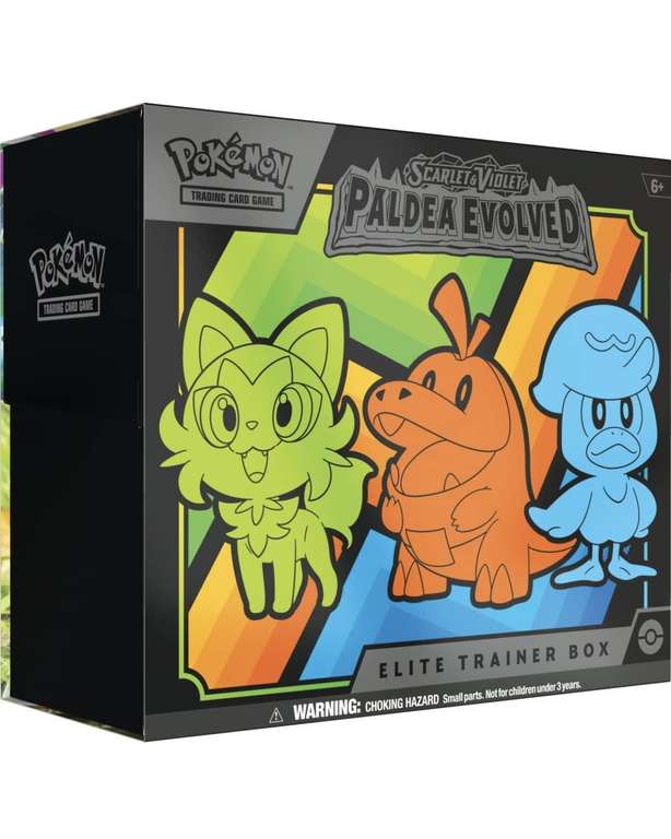 Amazon | Pokémon TCG: Scarlet & Violet - Paldea Evolved Elite Trainer Box | Precio al momento de pagar