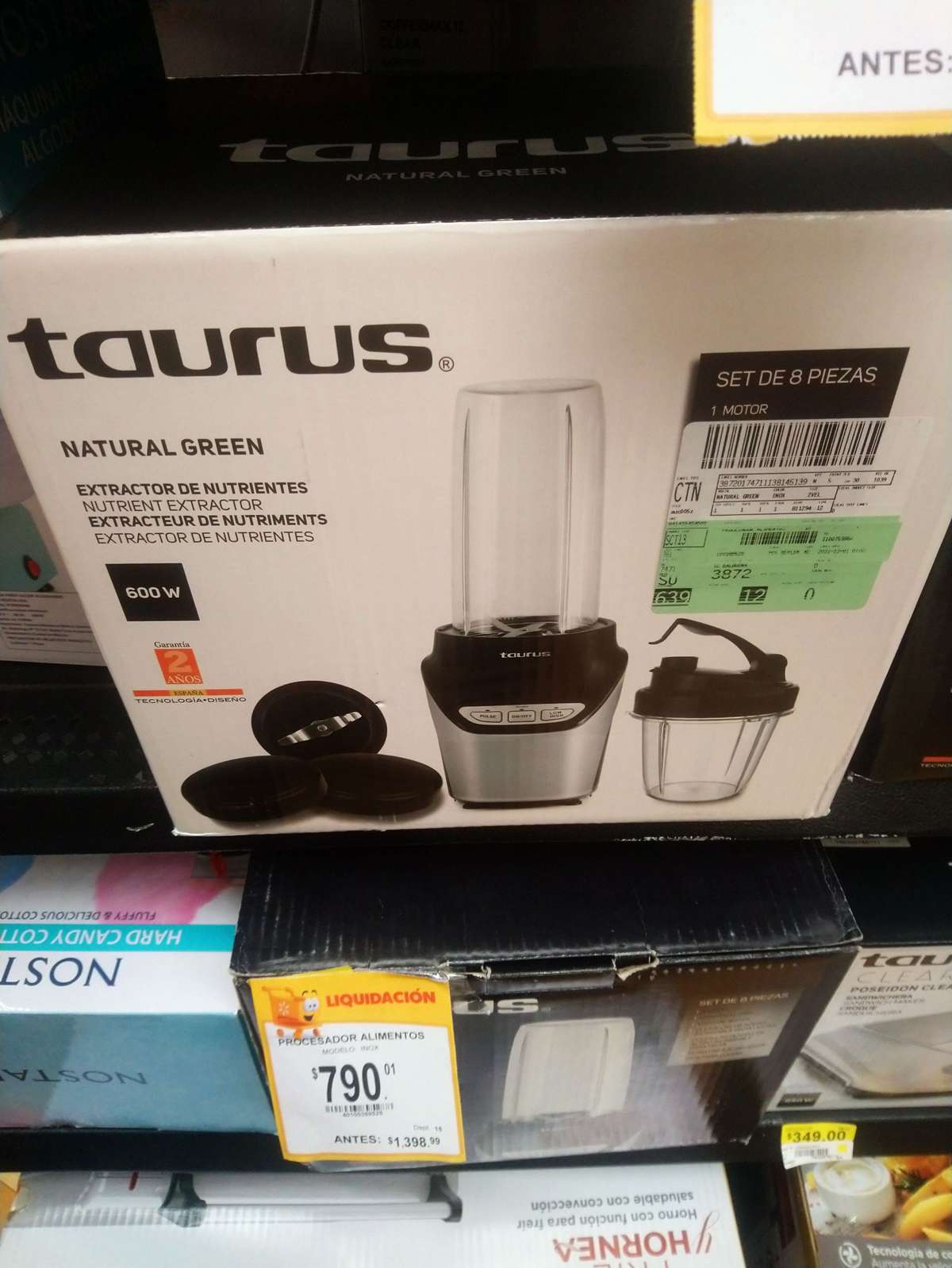 Walmart: Licuadora Procesador de Alimentos Taurus - promodescuentos.com