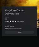 PlayStation Store: Kingdom Come: Deliverance PS4/5 Digital