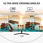 Amazon: SANSUI Monitor de 24" 100Hz IPS FHD, altavoces integrados HDMI DP HDR10 RTS/FPS (cable tipo C ES-24X3 y cable HDMI incluido)