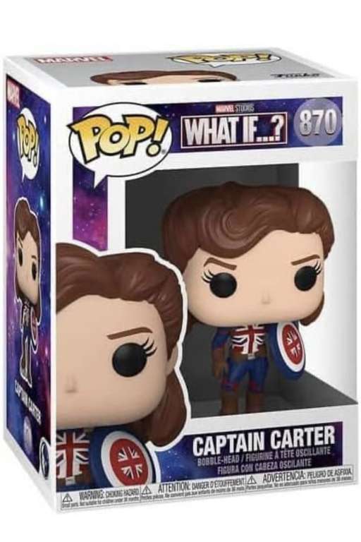 Amazon: Funko Pop! Marvel: What If? - Captain Carter | Envío gratis con Prime