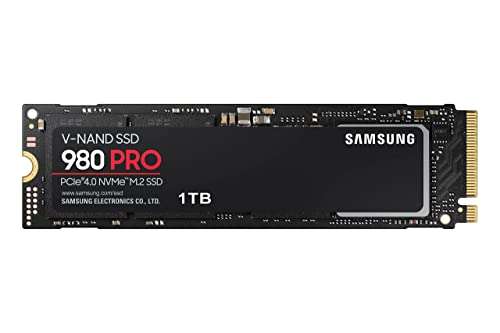 Amazon: SAMSUNG 980 Pro 1TB PCIe NVMe Gen4 SSD Interno M.2 (MZ-V8P1T0B)