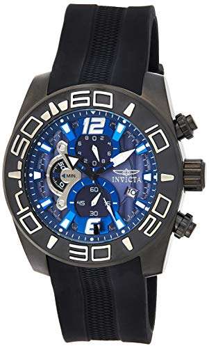 Amazon: reloj INVICTA Pro Diver Men 50mm Stainless Steel Black Blue. Amazon Estados Unidos