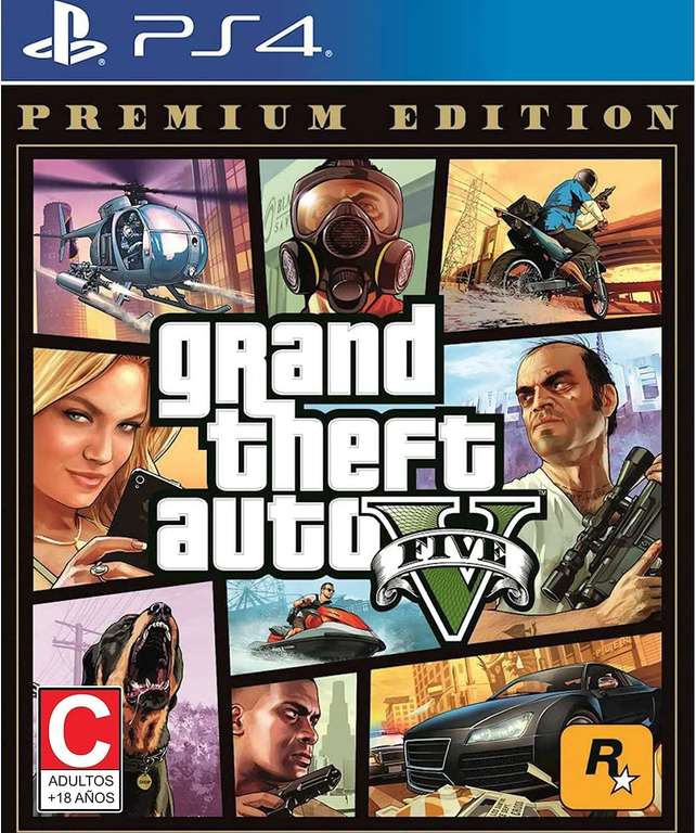 Amazon Gta V Premium Edition - Complete Edition - Playstation 4