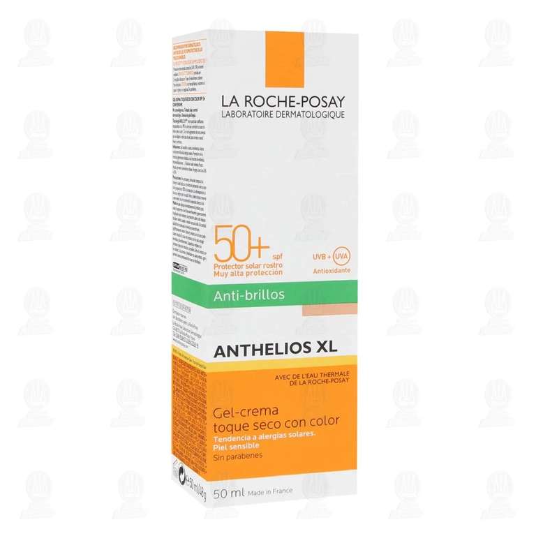 Farmacias Guadalajara - Protector Solar La Roche Posay (Anthelios XL Toque Seco Con Color FPS 50+, 50 ml)