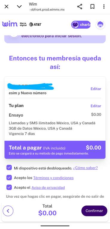 WIM eSim GRATIS 7 Días, 3GB, Llamadas Ilimitadas at WIM | Promodescuentos