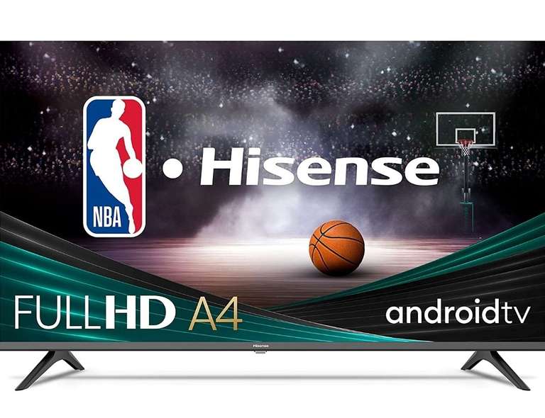 Amazon: Pantalla Hisense FHD 40 Pulgadas con Android TV