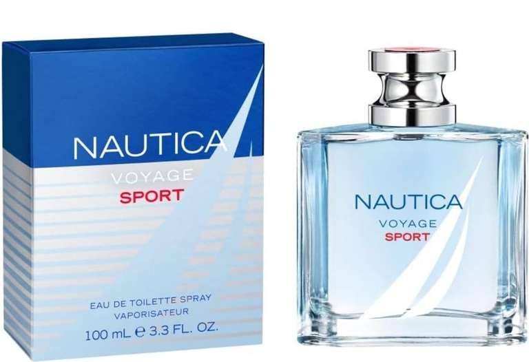 Amazon: Perfume Nautica Voyage Sport Eau de Toilette para Hombre | envío gratis con Prime