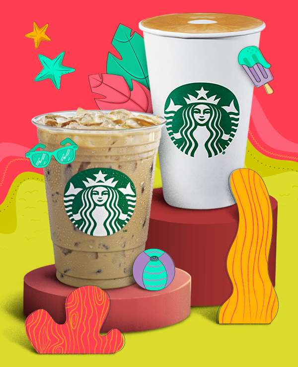 Starbucks Rewards - 2x1 en Bebidas participantes de 3-7PM
