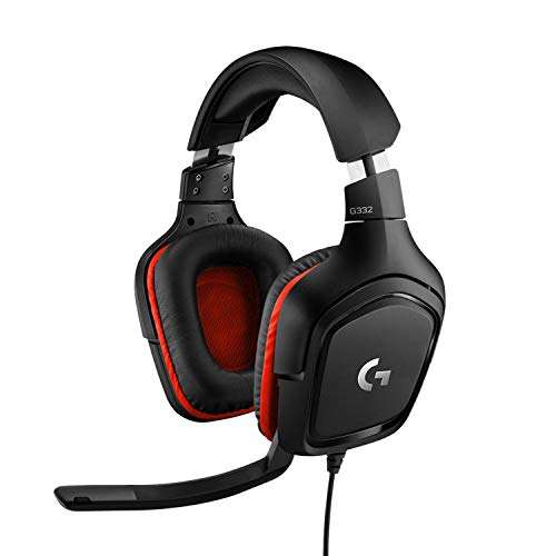Amazon: Logitech G332 Audífonos Gaming con Cable 3,5 mm Jack para PC/Xbox One/PS4/Switch