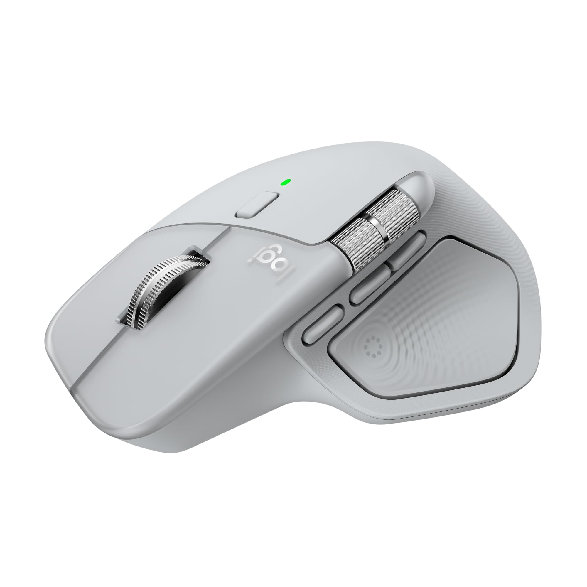 Amazon Logitech MX Master 4 Mouse Inalámbrico de Alto Desempeño Ultra-rápido, 8K dpi, USB-C, Bluetooth, Windows, MacOS, Chrome, Blanco