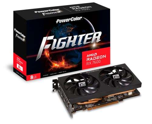 Amazon: PowerColor Fighter AMD Radeon RX 7600 8gb