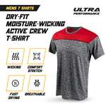 Amazon: Camisetas para hombre, paquete de 5 camisetas (Ultra Performance Dri Fit)