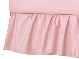 Amazon American Baby Company Falda de Microfibra Ultra Suave con Volantes Porta/Mini-Cuna, Color rosa- envío prime